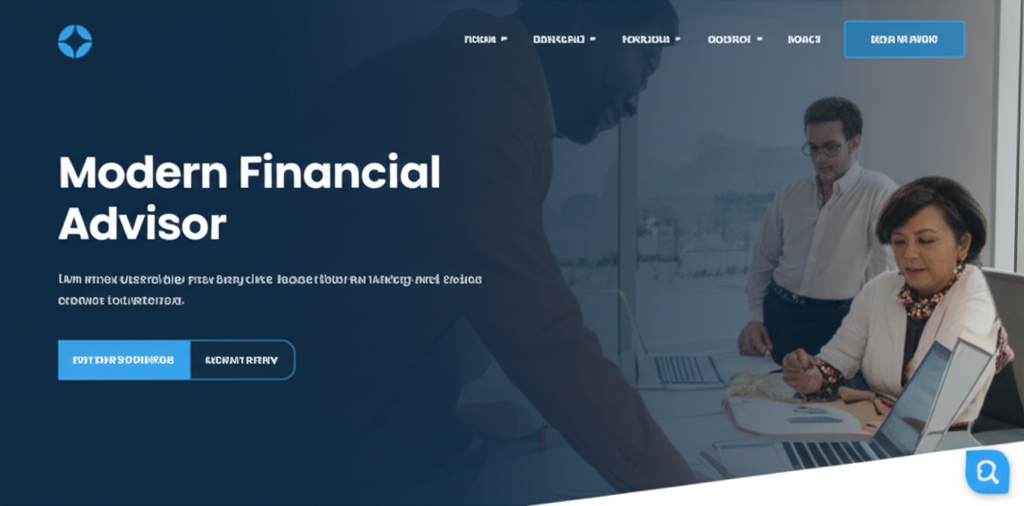 Financial Advisor Website